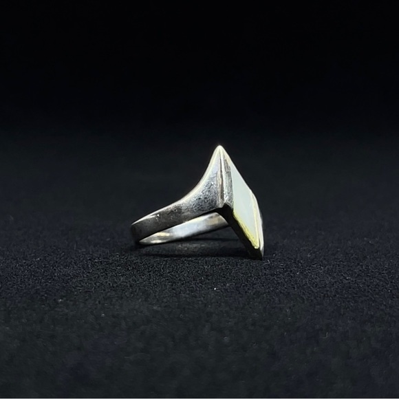 STERLING SILVER COCKTAIL RING - Picture 2 of 3